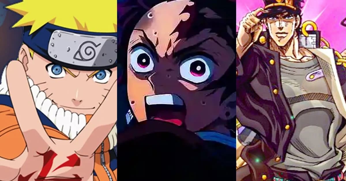 Naruto Tangiro e Jotaro
